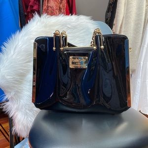 VINTAGE BLACK BEBE PURSE